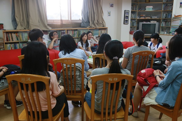 ok138cn太阳集团举行2015年百篇、八篇师生见面会