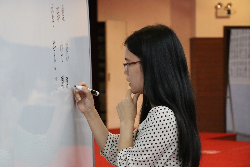 邂逅汉字风韵 传承华夏文化——记2014年ok138cn太阳集团第二届汉字听写大赛